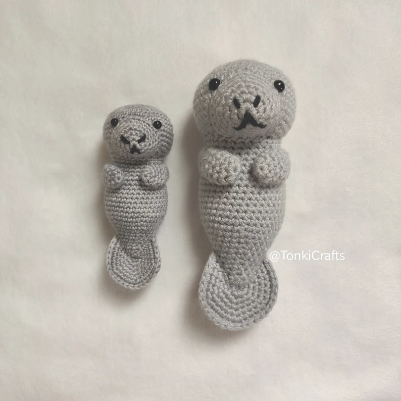 amigurumi crochet patterns by designed by Maribel of Tonki Crafts #crochet