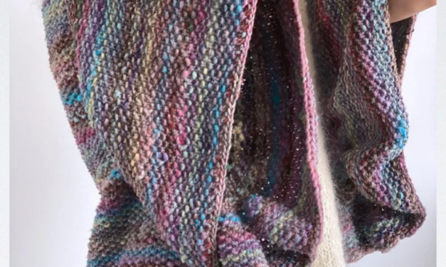 Knit a Butterfly Kimono Cardigan Designed By MONM Knitting