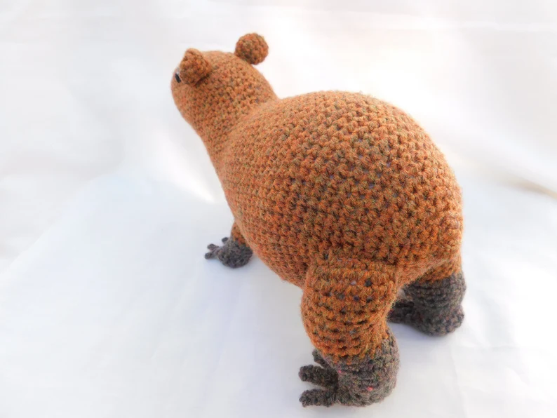 Crochet a Cute Capi The Capybara