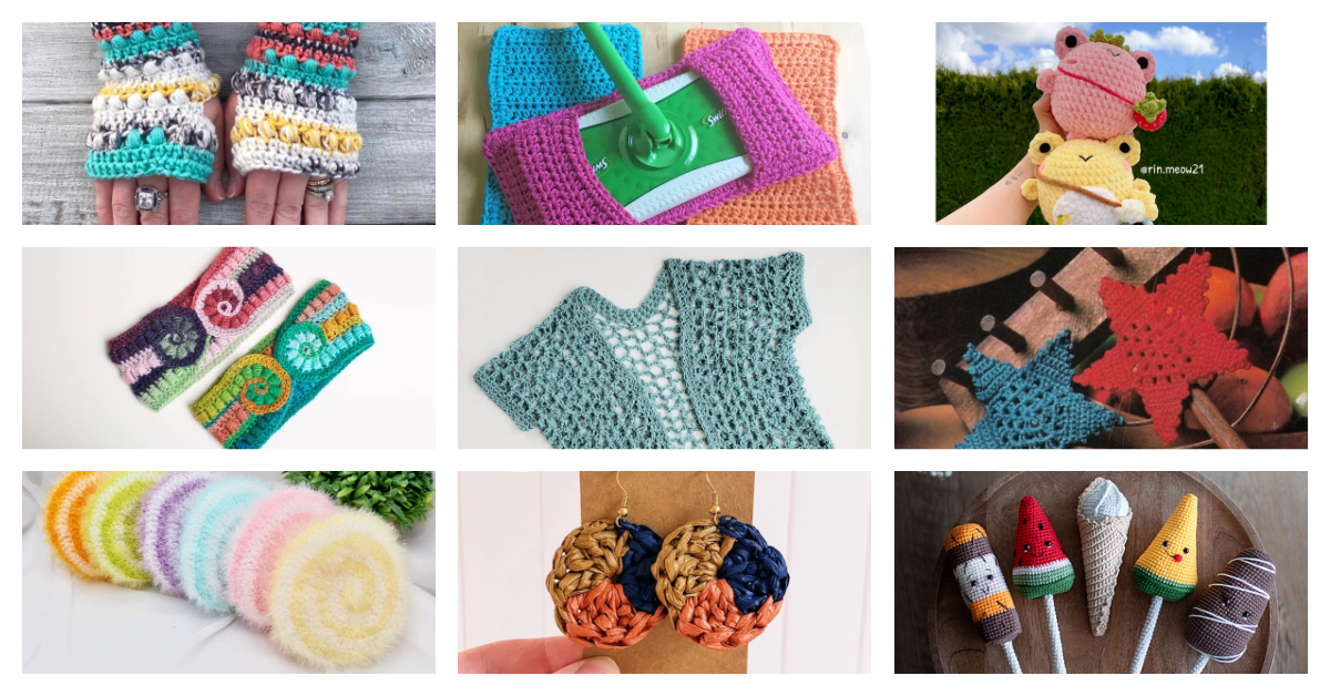 Designer Spotlight: 9 Crochet Projects You Can Finish In Under A Few Hours Or Less