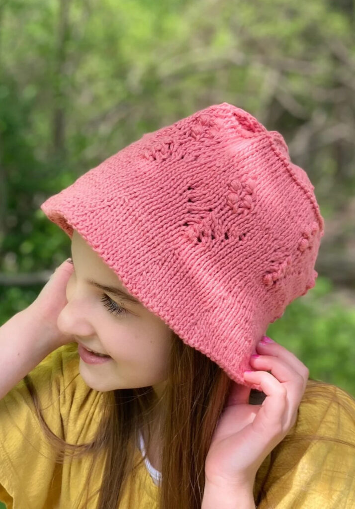 Beautiful Bucket Hat Pattern For Knitters - Time To Knit Nupps!
