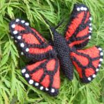 Knit a Realistic Monarch Butterfly!