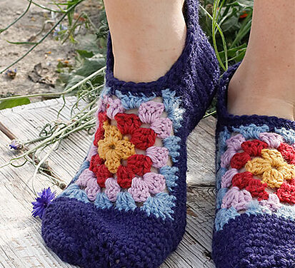 Free Pattern: Granny Square Slips … Great Gift Alert!