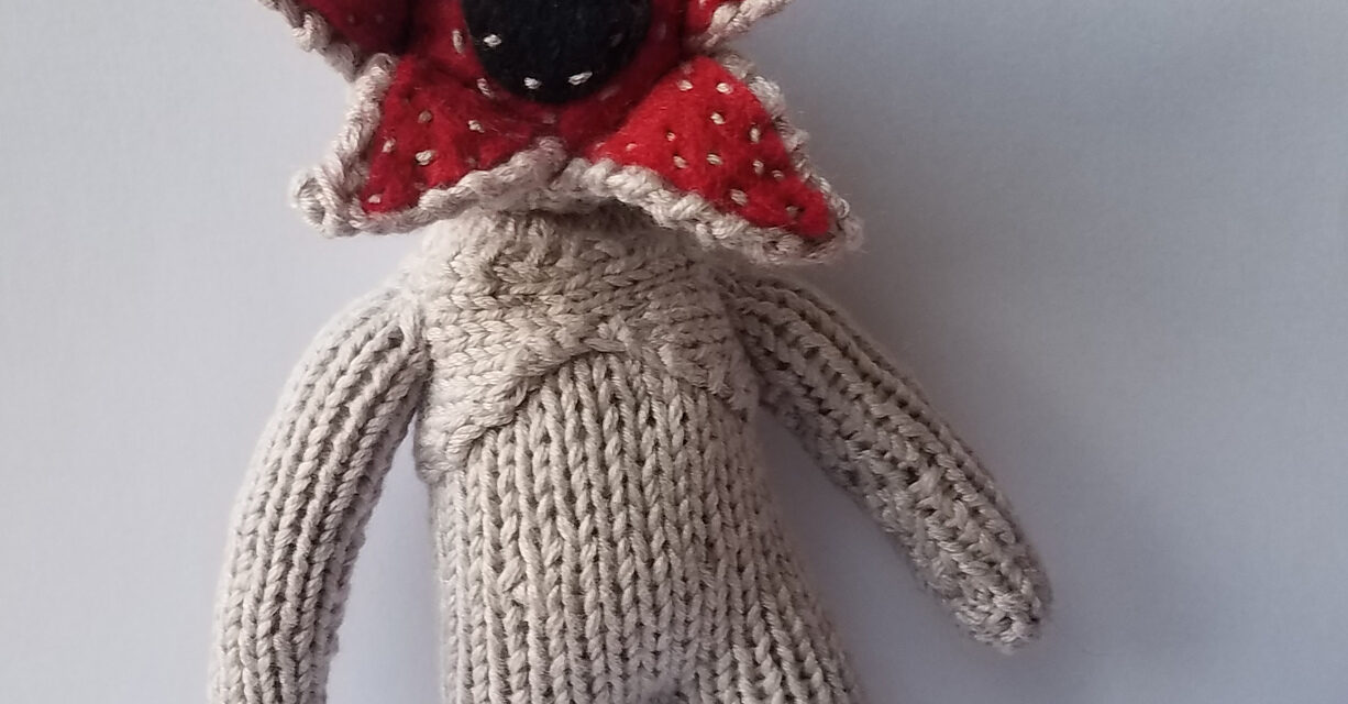 Knit a Demogorgon Amigurumi From Stranger Things Designed By Nerd Knitting