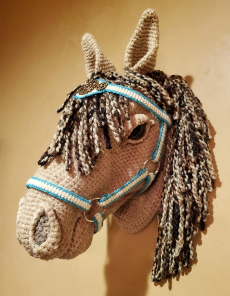 Six Horse Head Patterns For Crocheters ... Plus One Bonus Pattern For Knitters