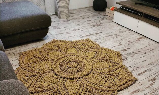 ‘Savannah’ Is A Beautiful Rug … Crochet Your Own!