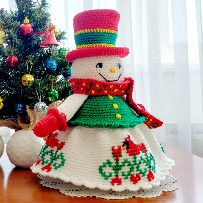 crochet christmas patterns designed by BTcrochet of BOJAcrochetgallery #crochet