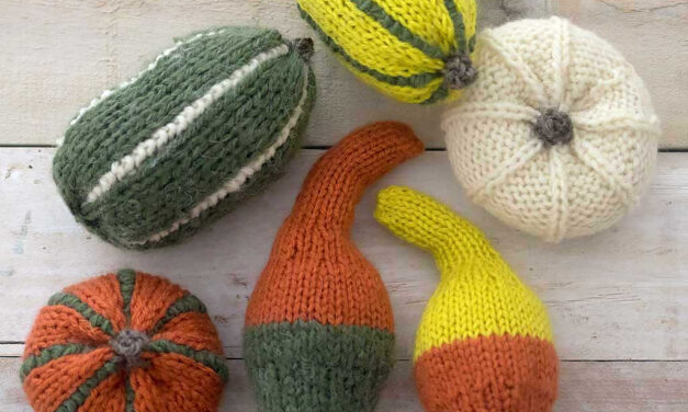 Free Knit Decorative Gourd Patterns Have Arrived!