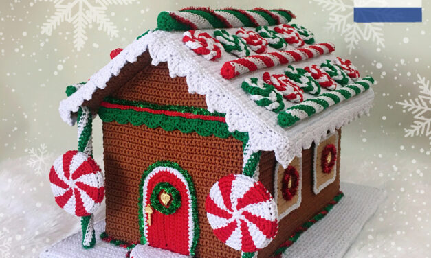 Crochet a Crafty Gingerbread House For The Holiday Season!