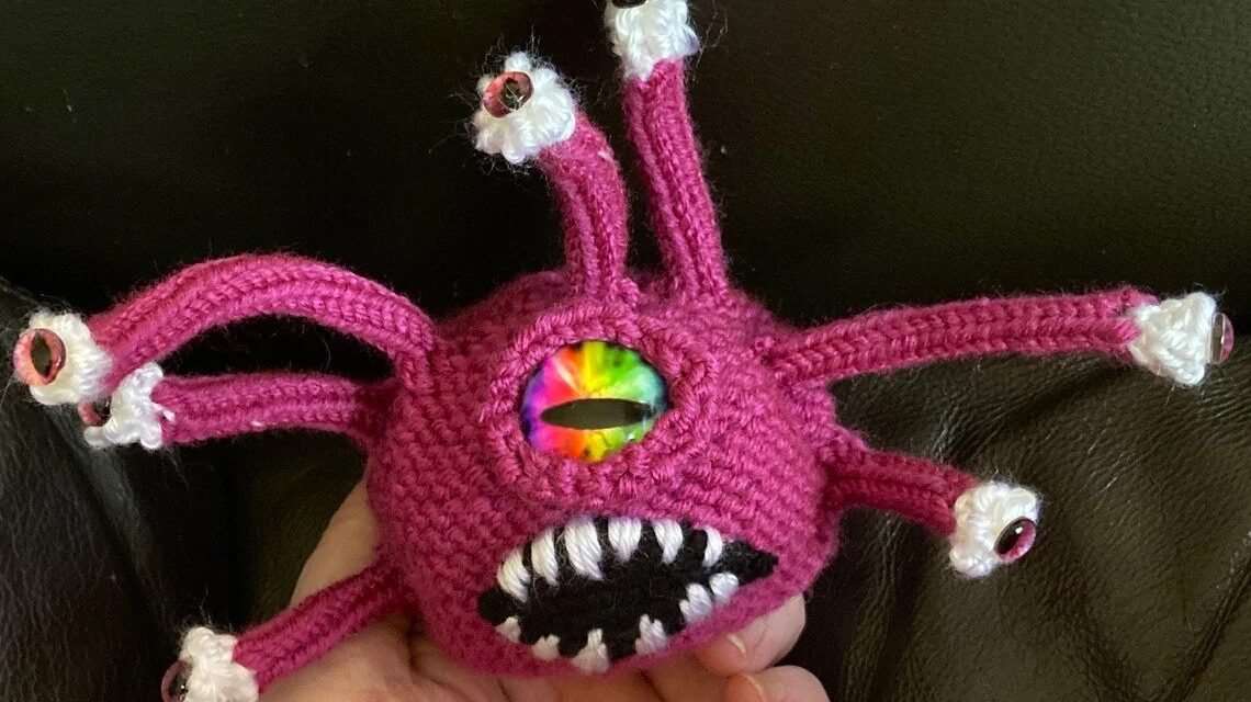 Finally … A Beholder Pattern For Knitters!