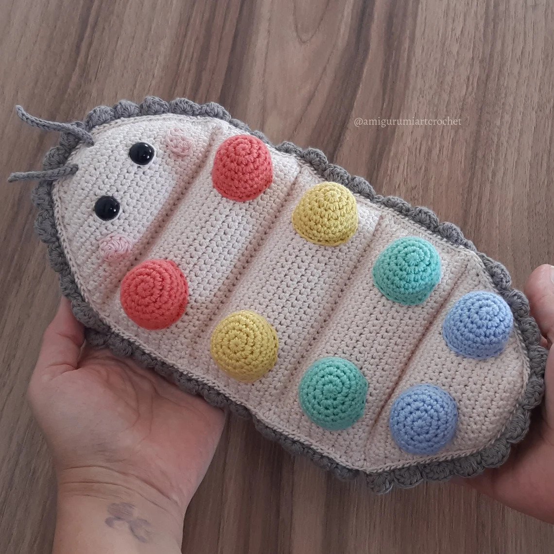 Pillbug, Roly-Poly, Potato Bug ... No Matter What YOU Call It, We All Crochet Them The Same ...