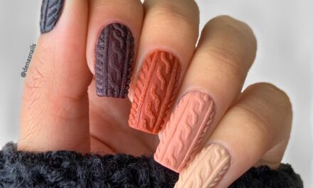 When Sweater Weather Goes Beyond Yarn … These Nails Are Fire!