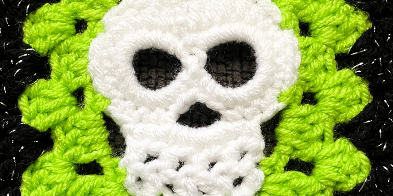 ‘Tis The Season For Crocheting Granny Skulls!
