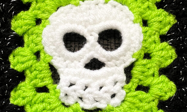 ‘Tis The Season For Crocheting Granny Skulls!