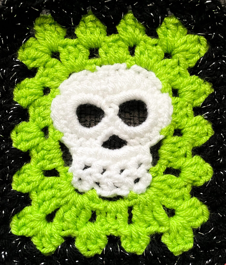 'Tis The Season For Crocheting Granny Skulls!
