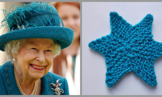 How Sweet … A Star For Elizabeth, Free Knit Pattern