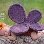 Knit a Pair of Butterfly Wings For Baby … Sweet Photo Prop or Fancy Fun For Halloween