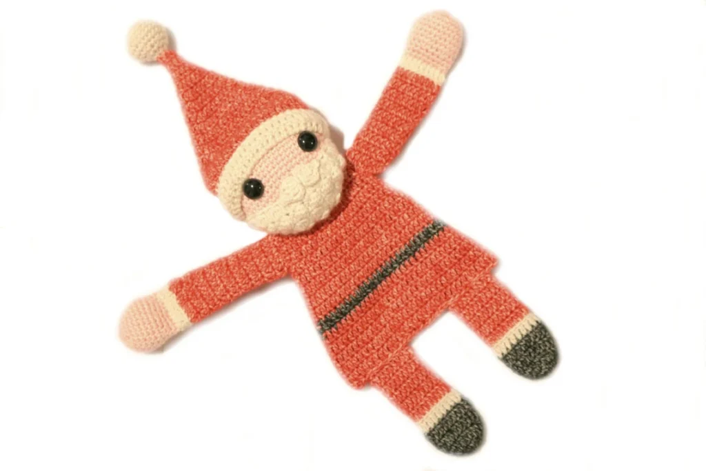 Sweet Santa Ragdoll - Crochet a Great Baby Gift For Christmas!