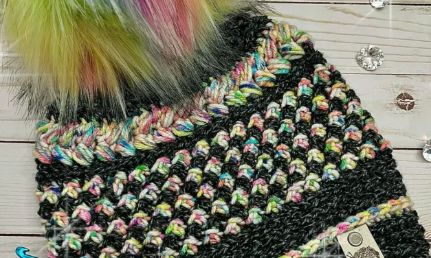 Crochet The Jackson Beanie, Perfect For The Snowy Days Ahead, From Mrs. B’s Crochet