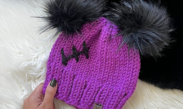 ‘Tis The Season To Knit a Cute Zombie Beanie … Comes In Six Spooky Sizes!