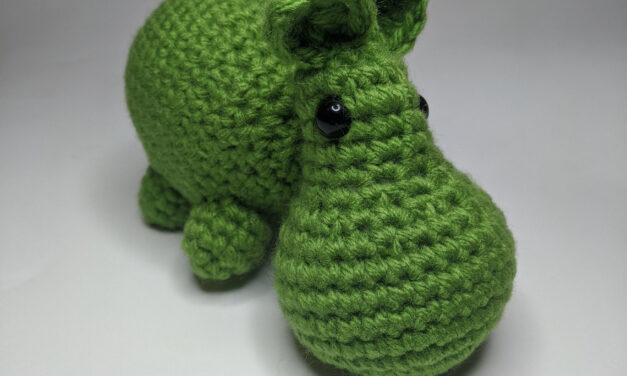 Everyone Needs a House Hippo! Here’s One To Crochet, Makes a Sweet Housewarming Gift!