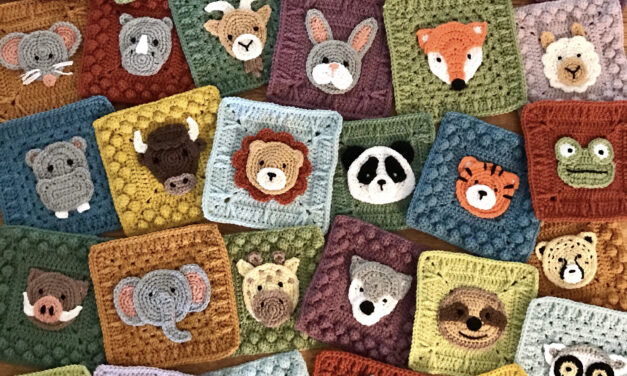 Crochet an Animal Kingdom Blanket Designed By Katy Mitchell