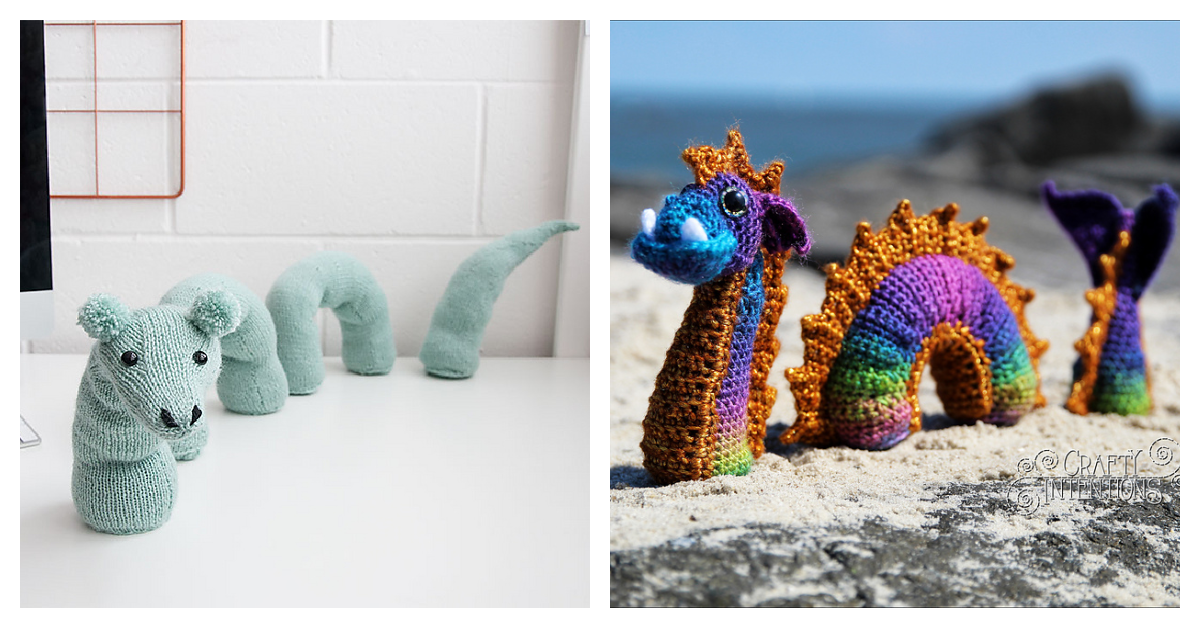 Two Clever Projects, One For Knitters, One For Crocheters – Both Magnificently Executed – Just Brilliant!