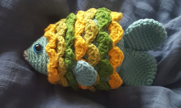 This Fish Amigurumi Pattern is Footloose & Fancy-Free … Emphasis on FREE!
