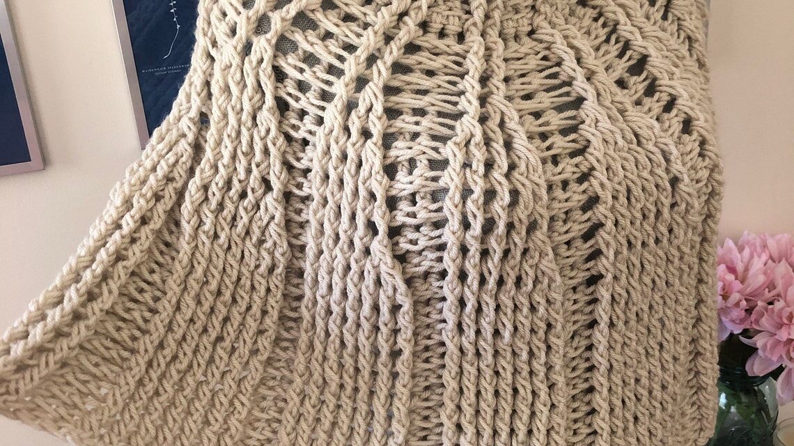 Super Cute Capelet Looks Knit But It’s Definitely Crochet, Make Yourself One Today!