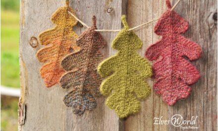 Autumn Leaves Collection For Knitters … Gorgeous Leaf Motifs