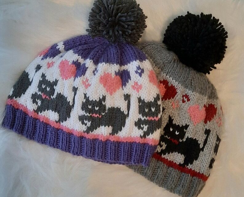 Knit a Purrscilla Hat! This Fun Beanie Is A Must-Knit!
