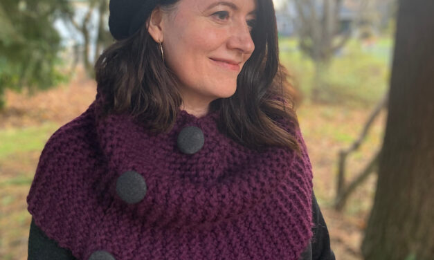 Free Pattern Alert! Knit a ‘Go Big’ Cowl/Capelet Designed By Alicia Vause