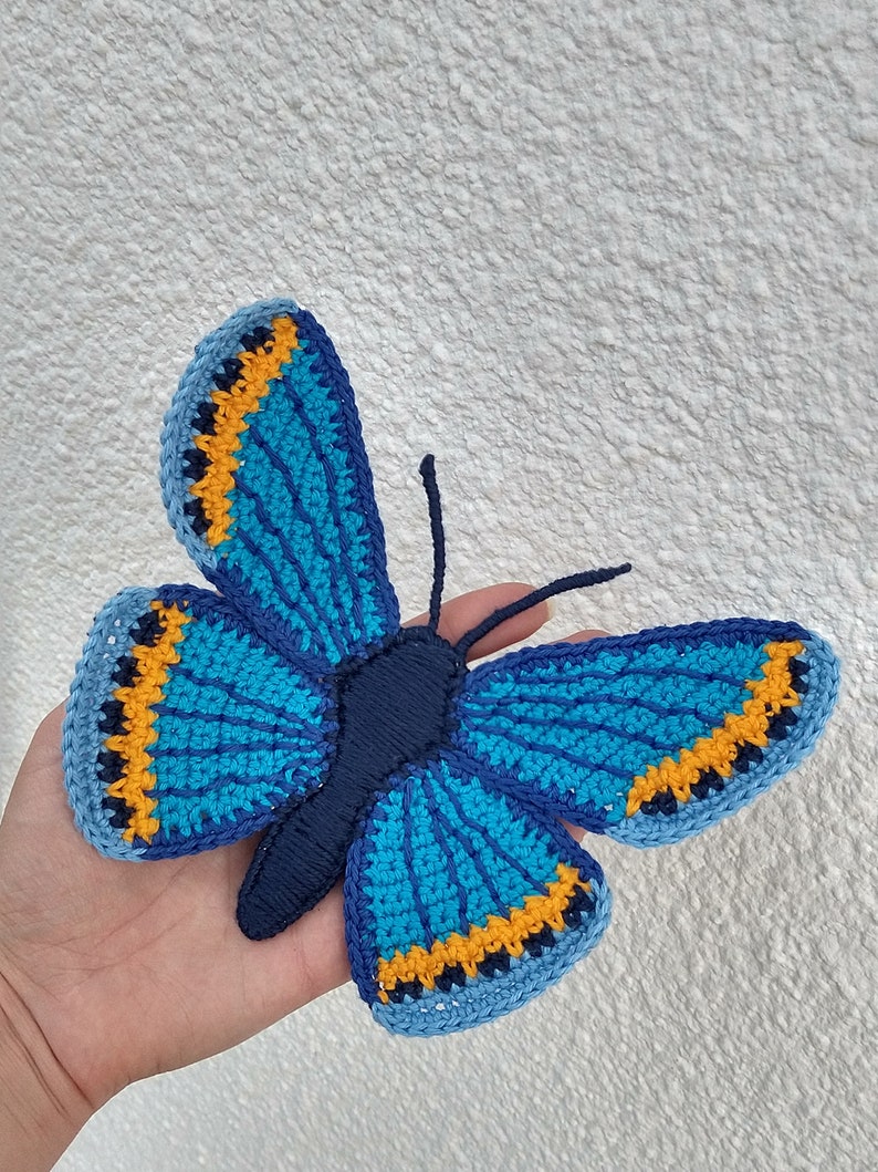 Crochet a Karner Blue Butterfly ... WOW!