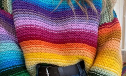Designed By Amy of Knit Folk, ‘Joy’ Could Be Your First Knit Sweater … If You Want It.