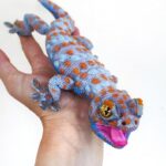 This Realistic Tokay Gecko Amigurumi Pattern From Tricks Of The Crochet Is So Impressive!