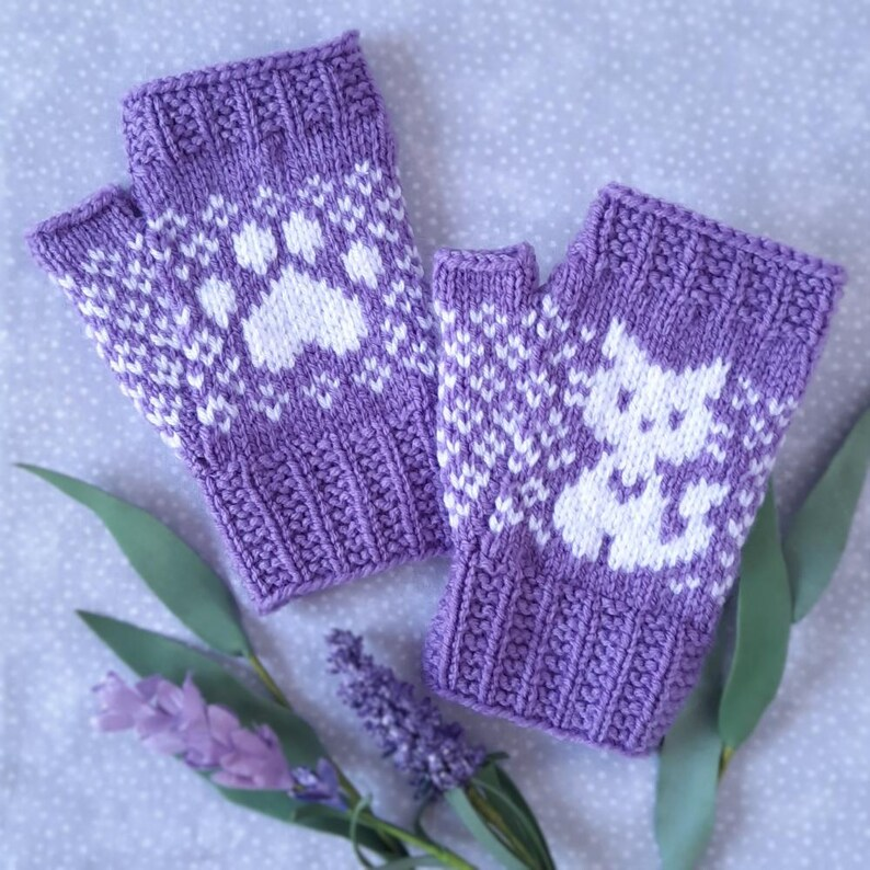 Knit a Pair of Purrfect Kitten Mittens ... 5 Fun Options!
