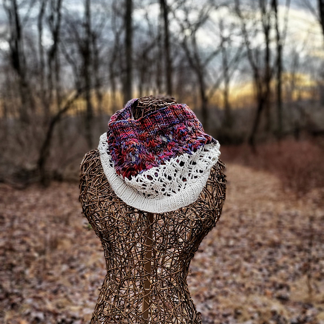Knit a Crystalline Cowl Designed By Liz Capik