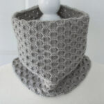 Knit a Cozy Hexagon Cowl Designed By Tatiana Madan of Craftyssimo