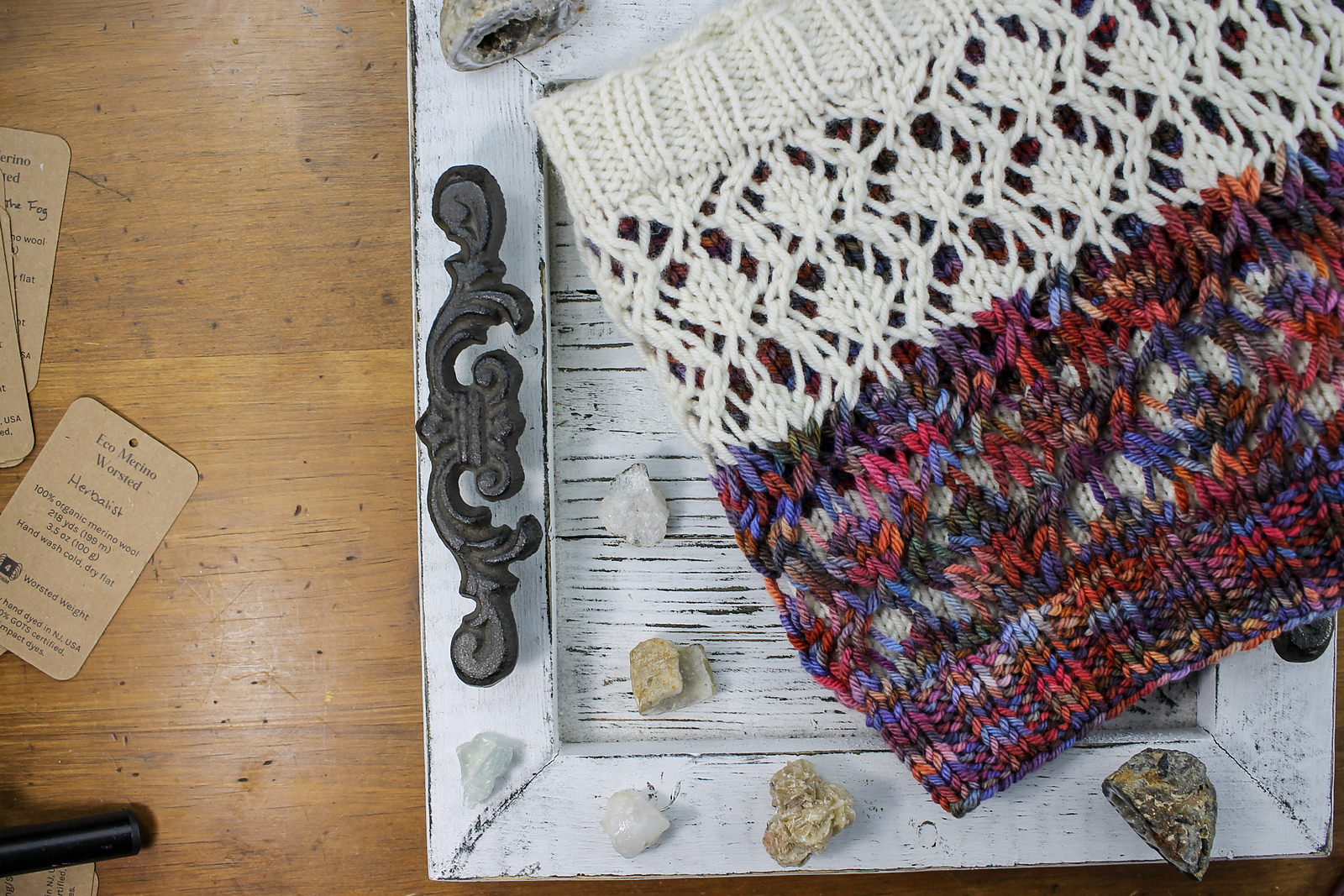 Knit a Crystalline Cowl Designed By Liz Capik