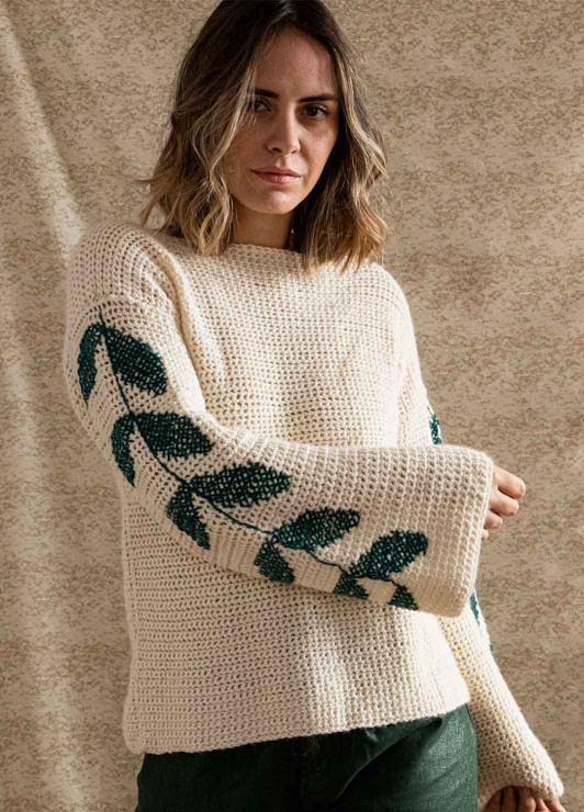 Hey Crocheters, These Two New Sweater Kits From 'We Are Knitters' Are Made For You!