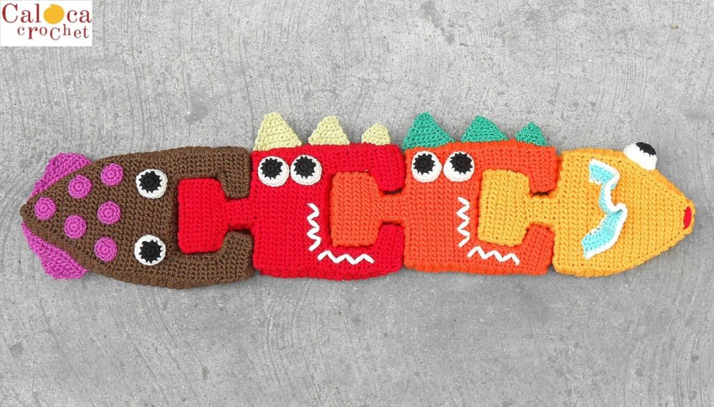 Super Cool Sea Creature Puzzle To Crochet For A Wee One In Your Life