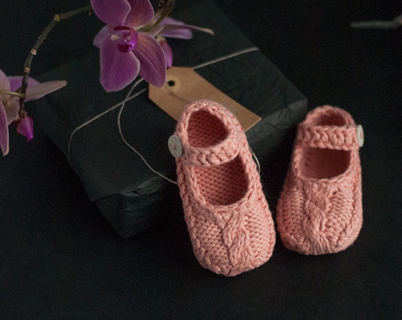 Knit a Pair of Baby Mary Janes ... Just Adorable!