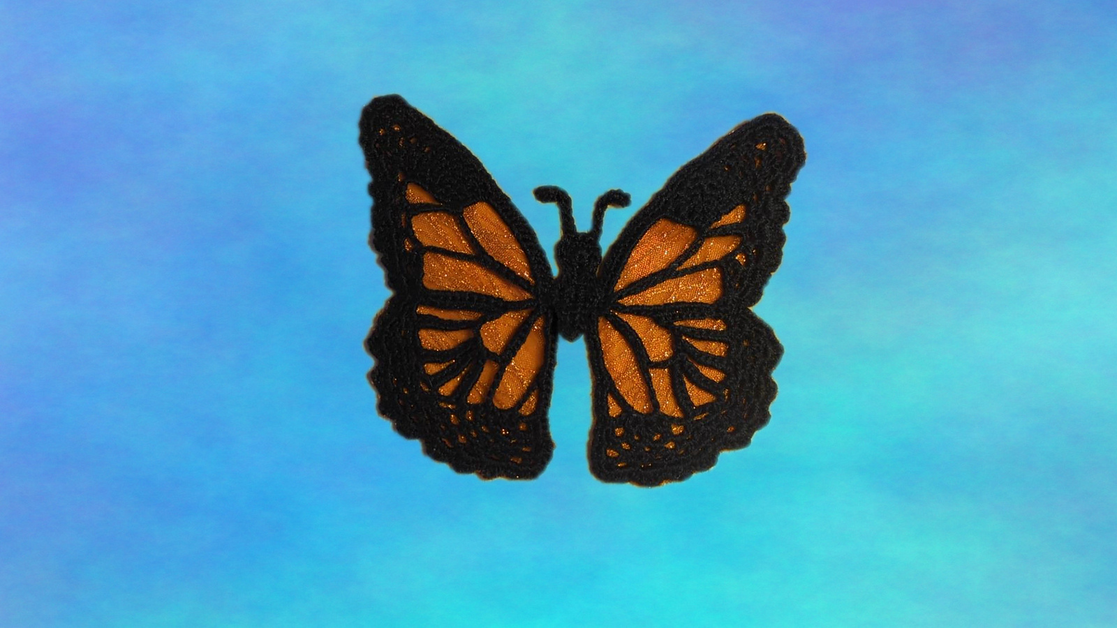 Marvelous Monarchs! Crochet a Lace Butterfly Applique Designed By Liz Shafer