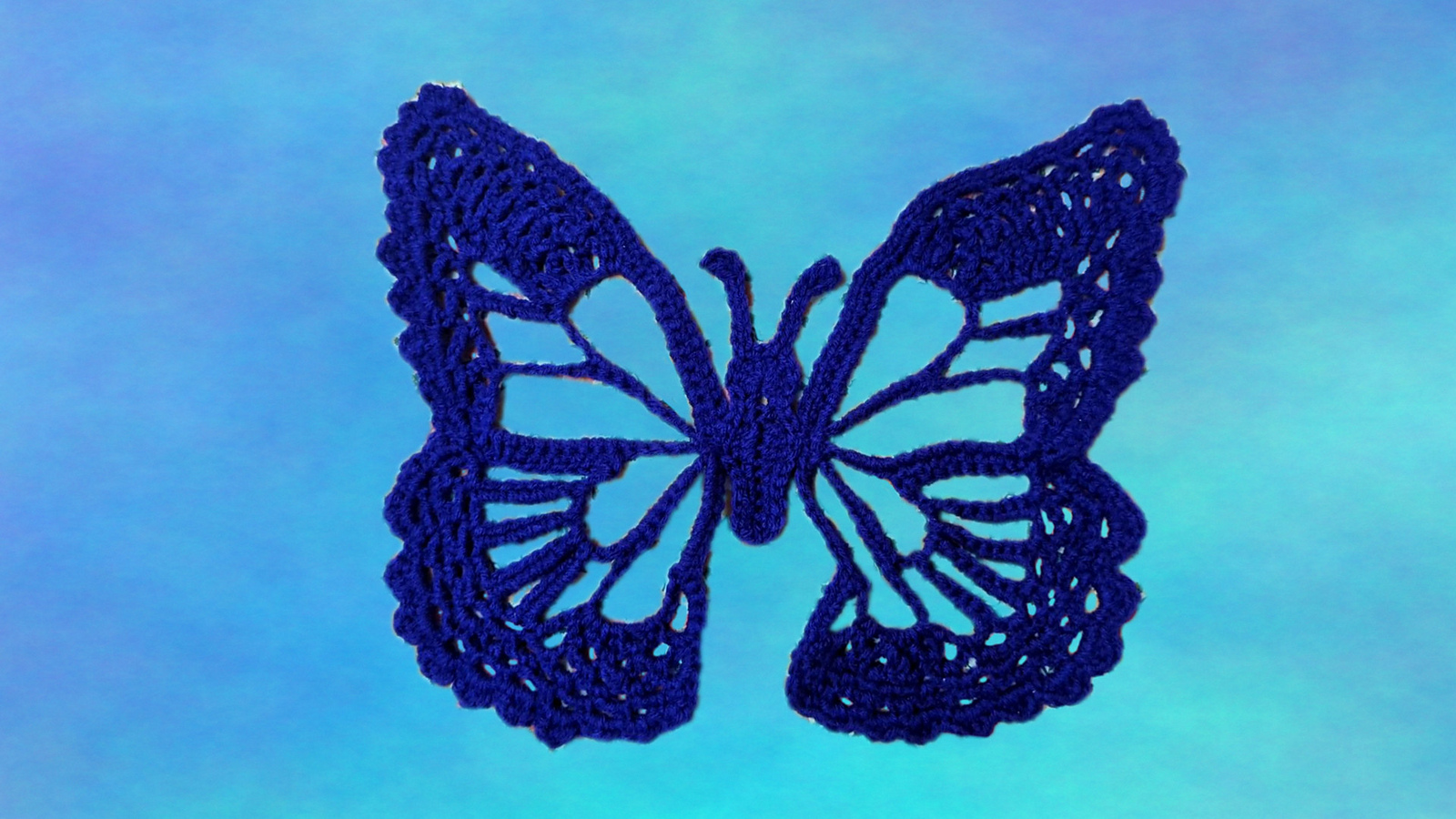 Marvelous Monarchs! Crochet a Lace Butterfly Applique Designed By Liz Shafer