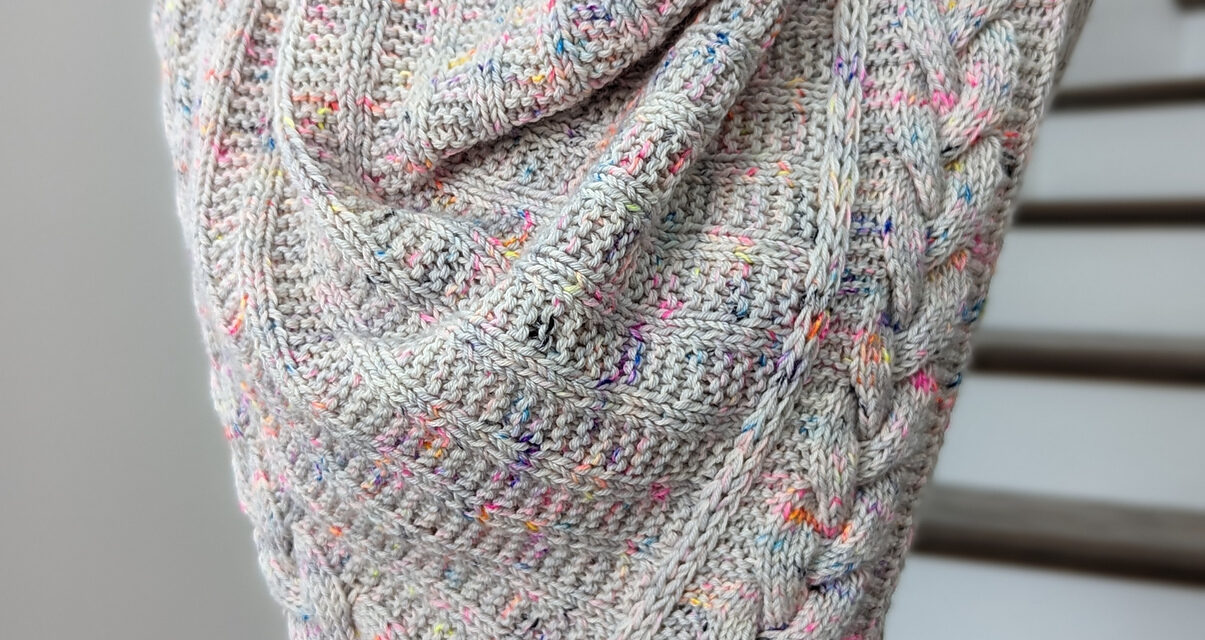 Cabled Corners Surprise & Delight In This Dilution Cowl Pattern By Amanda Stephens