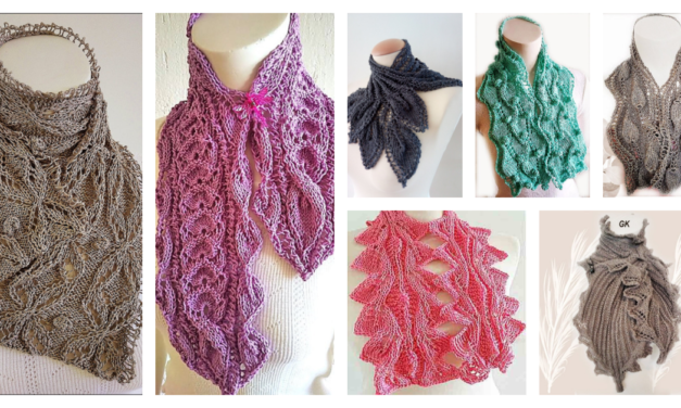 Wearable Art For Spring … Seven Creative Knit Patterns By Jen Giezen