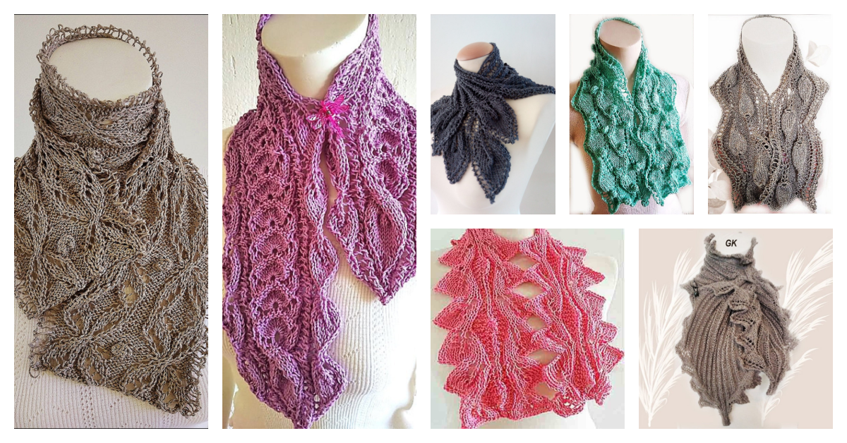Wearable Art For Spring … Seven Creative Knit Patterns By Jen Giezen