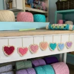 Beautiful ‘Higher Love’ Designed by Julia Hart – Free Crochet Heart Pattern With a Modern Vintage Look!
