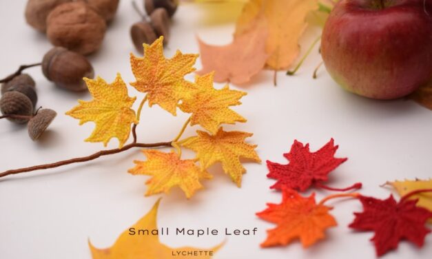 Crochet Pattern for Small Maple Leaf