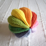 Free Pattern Alert: Crochet a Rainbow Ball by Lisa Witz